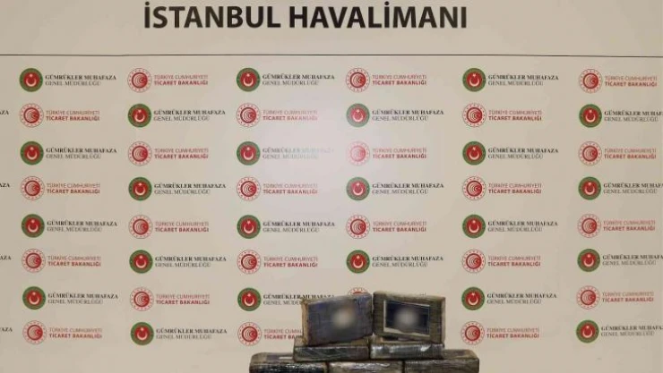 İstanbul Havalimanı'nda kilolarca kokain ele geçirildi