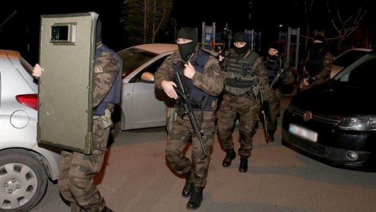 İstanbul'da terör örgütü operasyonu