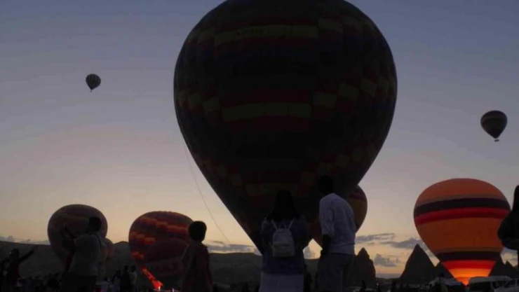 Kapadokya'da görsel şölene, 88 bin 244 kişi tanıklık etti