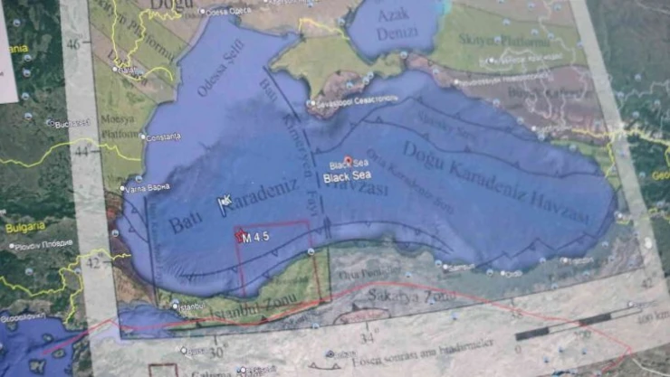Karadeniz'deki 4,4 büyüklüğündeki depremin ardından