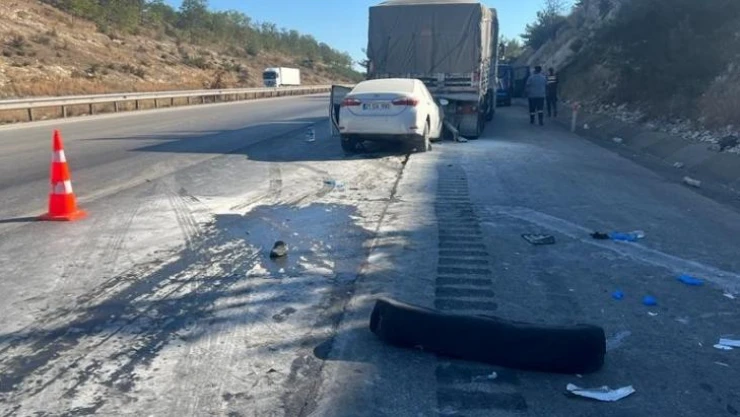 Kazada karı koca hayatını kaybetti