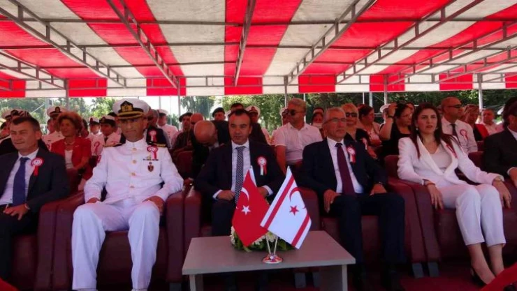 Kıbrıs Barış Harekatı'nın 48. yıldönümü Mersin'de törenle kutlandı
