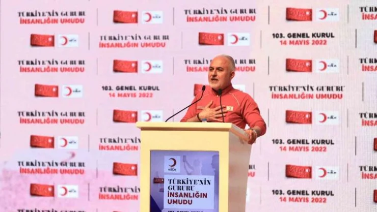 Kızılay'ın yeni yönetimi belirlendi
