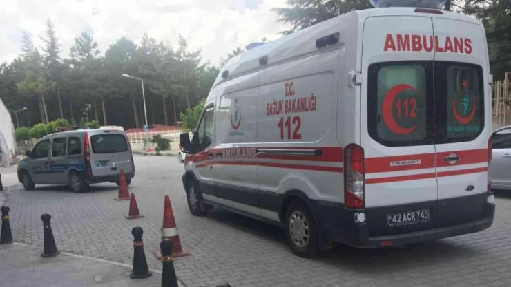 Konya'da 5. kattan düşen çocuk ağır yaralandı