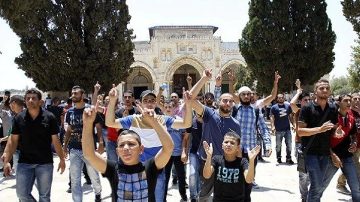 Kudüs'ün gençleri Aksa için 'tek vücut'