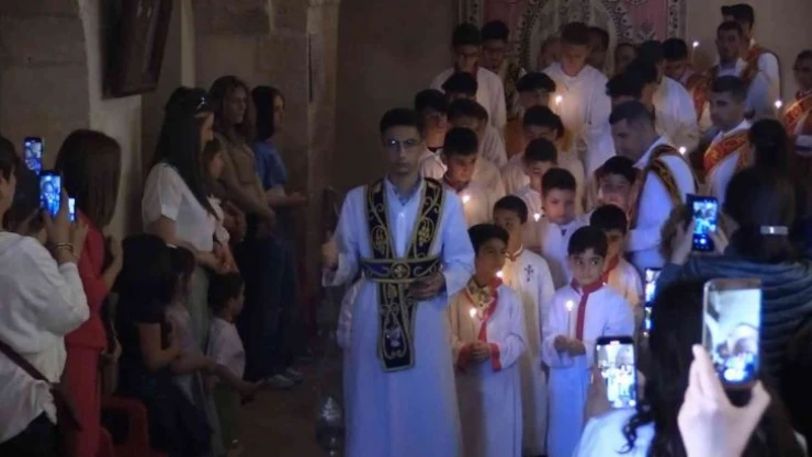 Mardin'de Paskalya Bayramı kutlandı