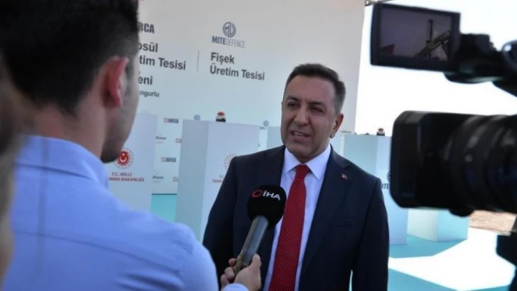 Milli Savunma Bakan Yardımcısı Dere: 'Türkiye'de ilk, Avrupa'nın sayılı yatırımlarından birinin temelini atıyoruz'