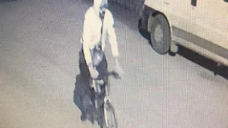 Minibüsten hırsızlık güvenlik kameralarına yansıdı