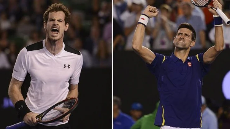 Murray ilk, Djokovic 6'ncı şampiyonluğun peşinde