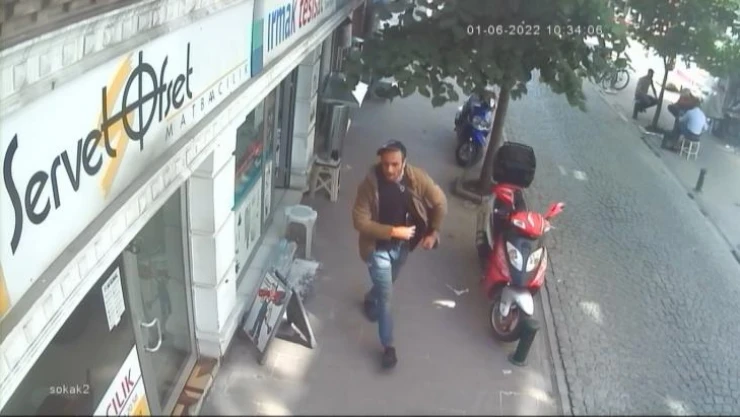 (ÖZEL) Tesisatçıdaki hırsızlık güvenlik kameralarına böyle yakalandı