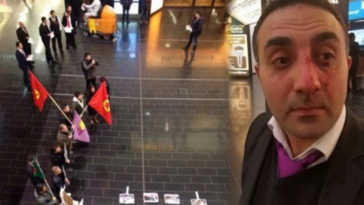 PKK'lılar 'Biji Erdoğan' diyen taksiciyi dövdü