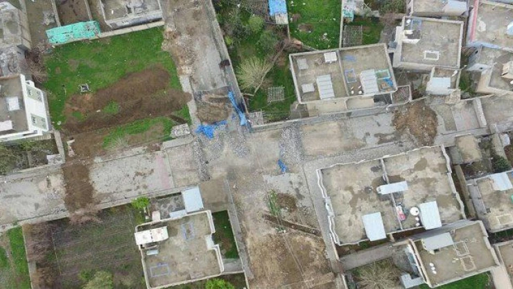 PKK'nın Nusaybin'e verdiği zararı fotoğraflar ortaya koydu