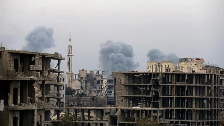 Rus jetleri Şam'da sivilleri vurdu: 50 ölü, 200 yaralı