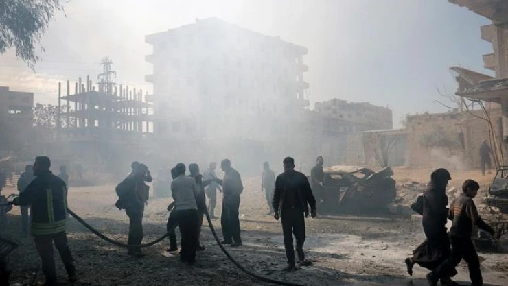 Rus ve Esed güçleri sivilleri vurdu: 30 ölü