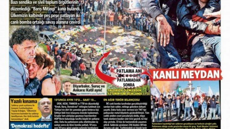 Saldırıda ilginç zamanlama: 10'uncu ayın 10'u saat 10.04