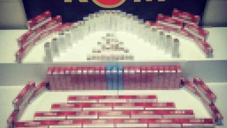 Samsun'da 940 paket kaçak sigara ele geçirildi