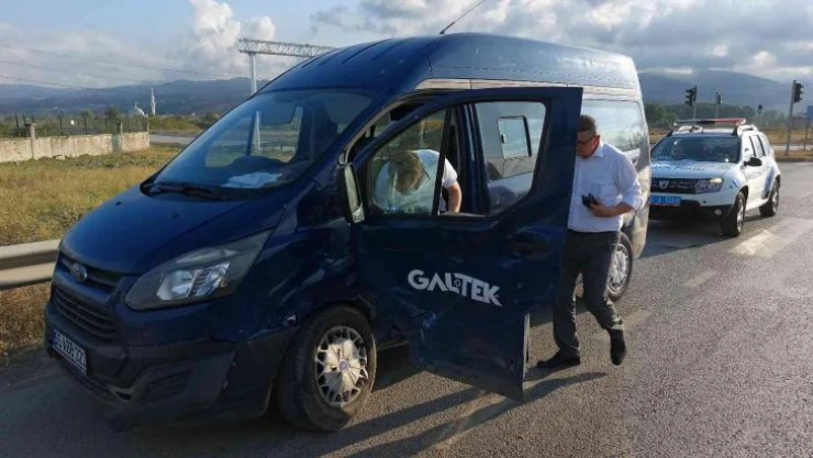 Samsun'da trafik kazası: 5 yaralı