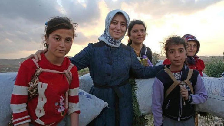 Sare Davutoğlu, Göbeklitepe'yi ziyaret etti