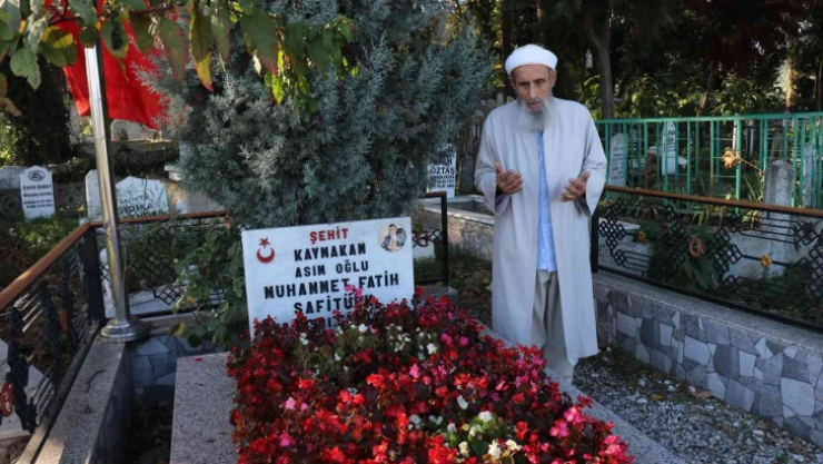 Şehit Kaymakam Safitürk'ün babası vefat etti