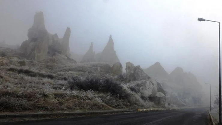 Sisli hava peribacalarına gizem kattı