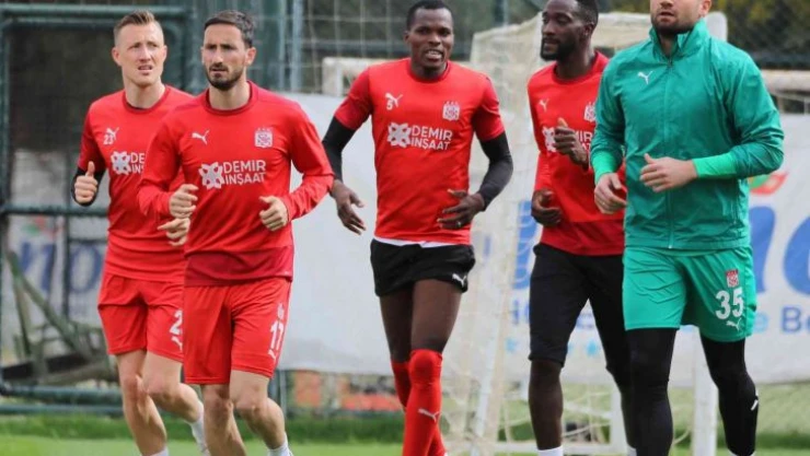 Sivasspor, Alanyaspor maçı hazırlıklarına başladı