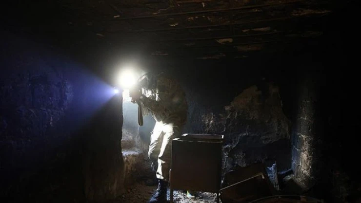 Sur'da terör örgütüne büyük darbe: Çok sayıda mühimmat ele geçirildi