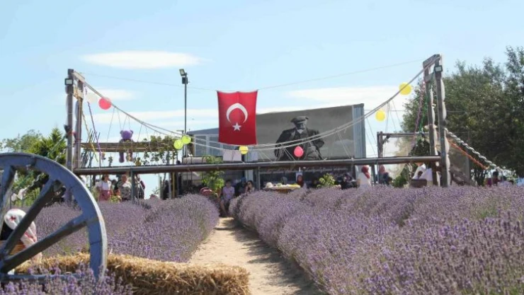 Tekirdağ'da lavanta tarlalarına 1 milyon ziyaretçi hedefleniyor