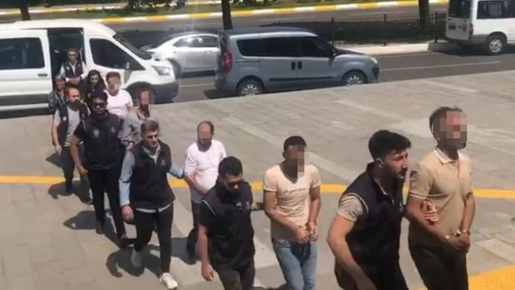 Tekirdağ'da terör örgütü propagandasına 6 gözaltı