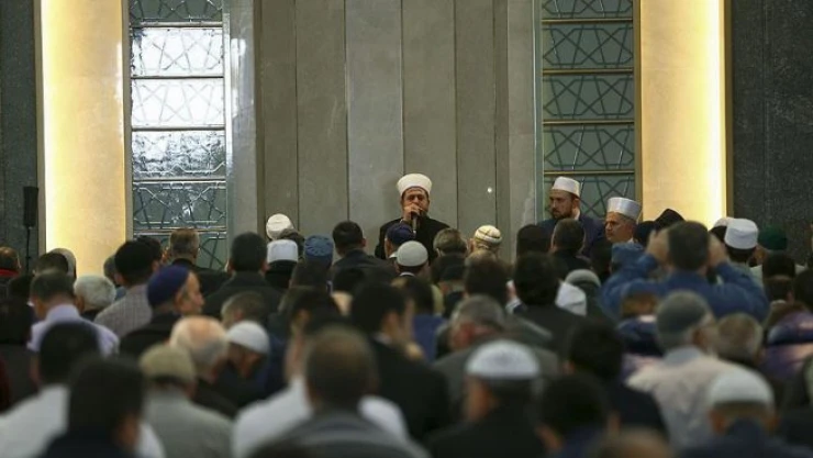 Terör saldırılarında hayatını kaybedenler için hatim duası yapıldı
