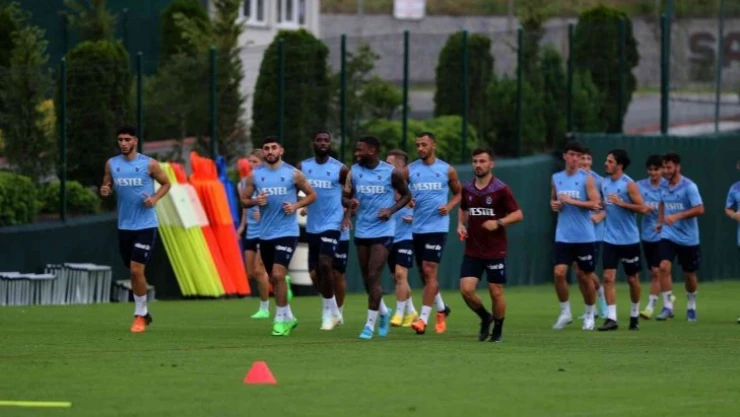 Trabzonspor, Hatayspor maçı hazırlıklarını sürdürdü