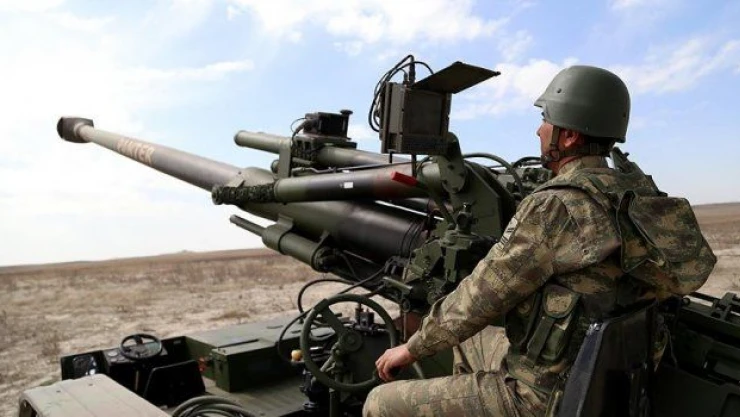 TSK, Kilis'e düşen roketlerin çıkış noktasını vurdu