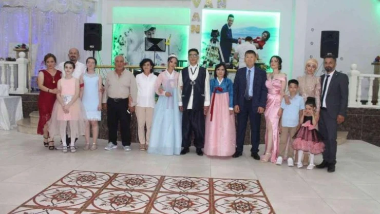 Türk aileye Koreli damat