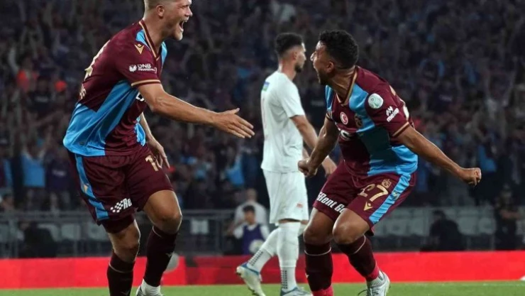Turkcell Süper Kupa: Trabzonspor: 4 - Sivasspor: 0 (Maç sonucu)