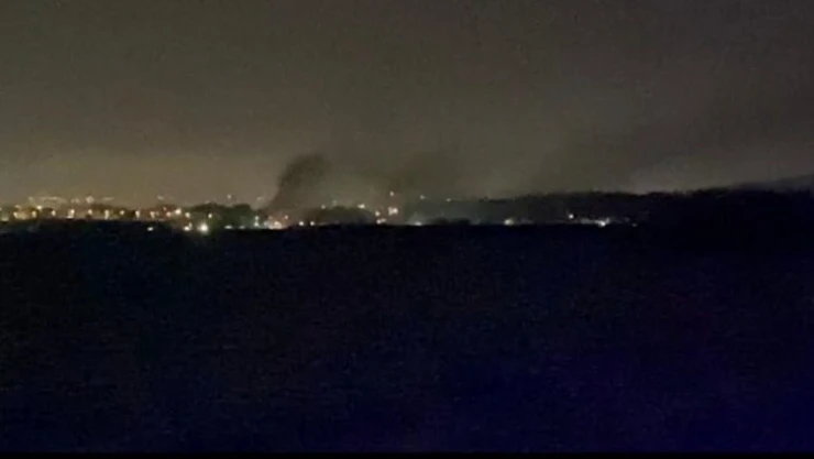 Tuzla'da askeri alan içinde patlama