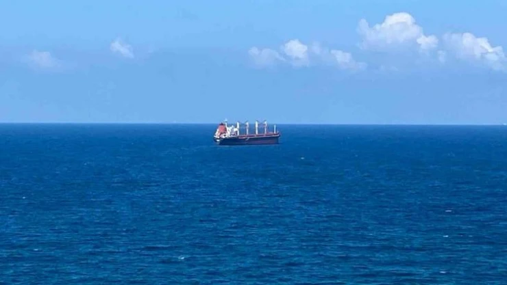 Ukrayna'ya gidecek olan 'Osprey S' adlı boş gemide denetimler tamamlandı