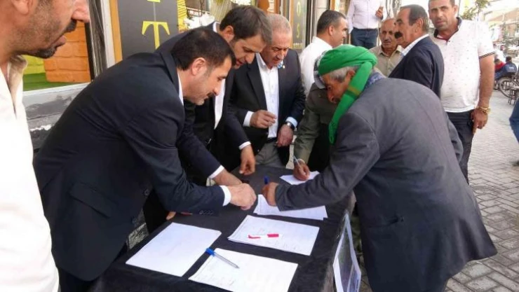 Umurlu Sınır Kapısı'nın açılması için imza kampanyası