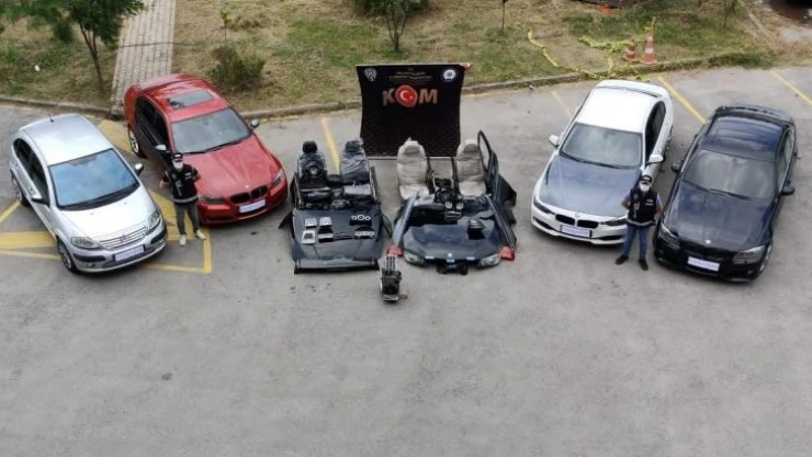 Yalova merkezli 3 ilde 'change oto ve oto parçası' operasyonu