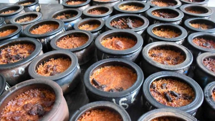 Yapımı 8 saat sürüyor, hazır olunca kaleden davul çalınıyor