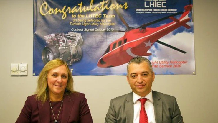 Yerli helikopter motoru için ilk adım