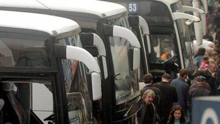  Yılbaşı için otobüs biletleri tükendi