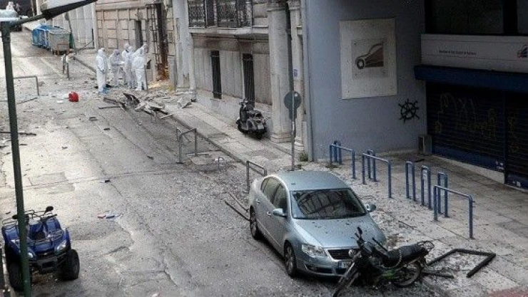 Yunanistan'da işadamları derneğine bombalı saldırı