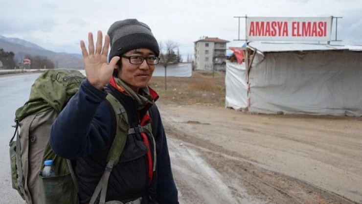 Yürüyerek Çin'den Portekiz'e gidiyor