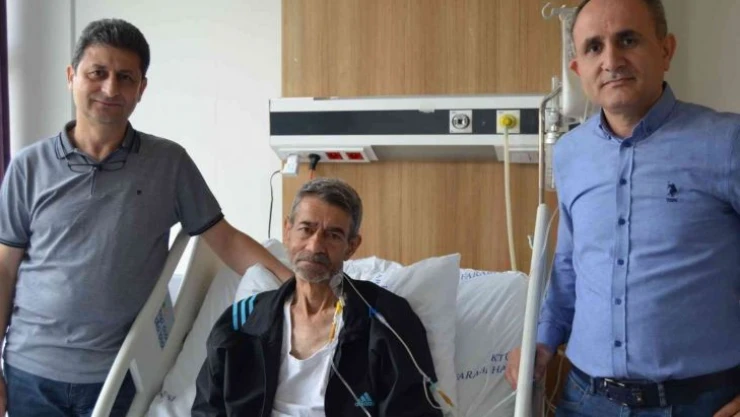 Yutma güçlüğü çeken Kıbrıs Gazisi'ne sıra dışı operasyon